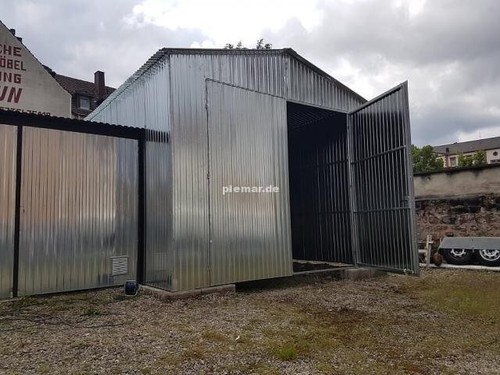 Blechgarage 6x9x3,5m