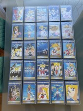 Sailor moon vhs sammlung 25stk - moon,