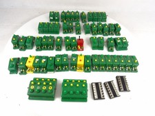 Trix Schalter-Konvolut für Gleisbild-Stellwerk, guter Zustand, über 60 Teile