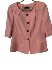 Rena Lange, zauberhafte Kurzarmjacke Leinen , Gr 40