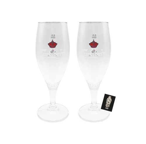 Carlsberg 2er set bierglas - carlsberg,