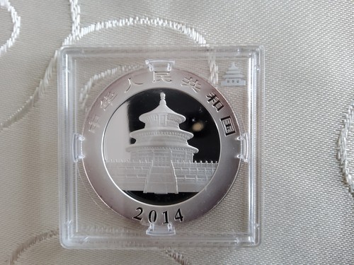 Silbermünze china panda 2014 - ,