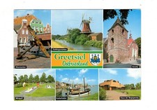 AK Ansichtskarte Greetsiel / Nordsee / Zwillingsmühlen / Stockanker +++