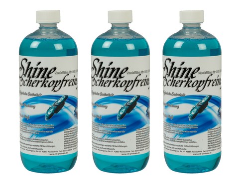 Shine scherkopfreiniger - 3x,