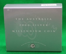 Australien 2000 Millennium Coin Proof 1oz $1 Silber Silver PP Millenium