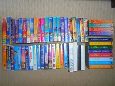 55 VHS Video Kassetten Kinder Filme Sammlung Walt Disney Heidi König der Löwen