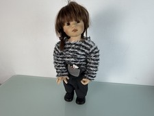 Sieglinde Frieske Künstlerpuppe Vinyl Puppe 48 cm. Top Zustand.