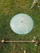 Deckenlampe Art Deco Glasschale Ufo Vintage Lampe Mid Century