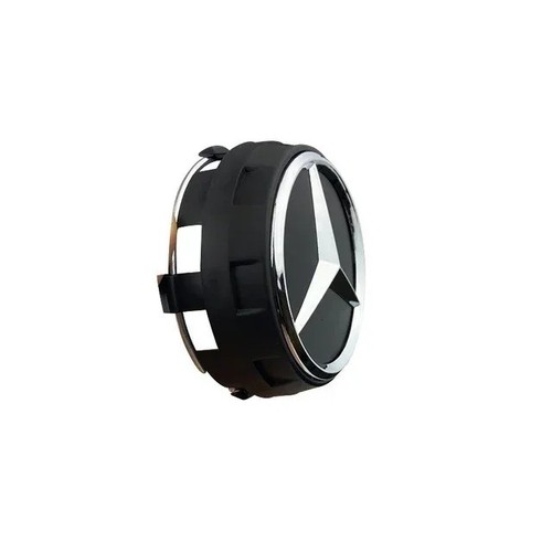 Stück 75mm schwarz - 75mm, schwarz-rote