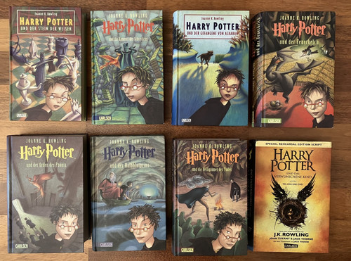 Rowling harry potter - 8x,