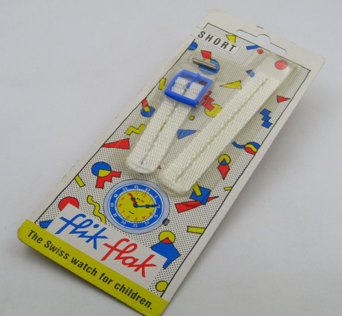 Flik flak textilarmband white - flik,