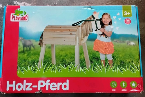 Holzpferd voltigierpferd - holzpferd,