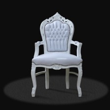 Barockstuhl Stuhl Weiß