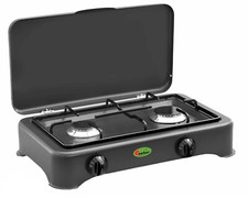 LPG/Methan Gaskocher 2 Flammen