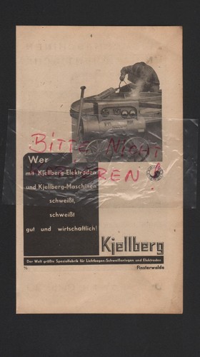 Finsterwalde werbung 1942 - werbung,