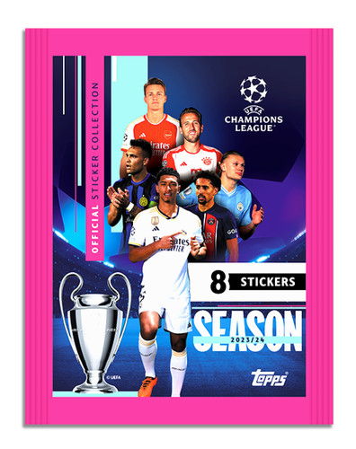 Topps champions league sticker - topps,