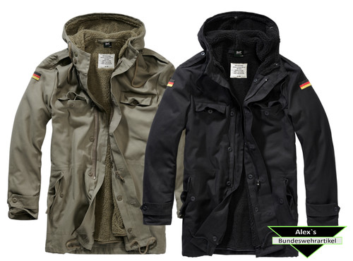 Brandit parka winterjacke - bw,
