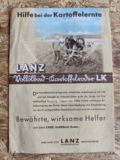 Lanz Vollölbad Kartoffelroder