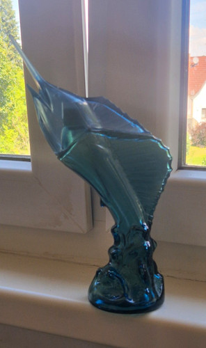 Blaue flakon glas - flakon,