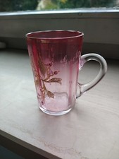 Glas Becher alt antik schön