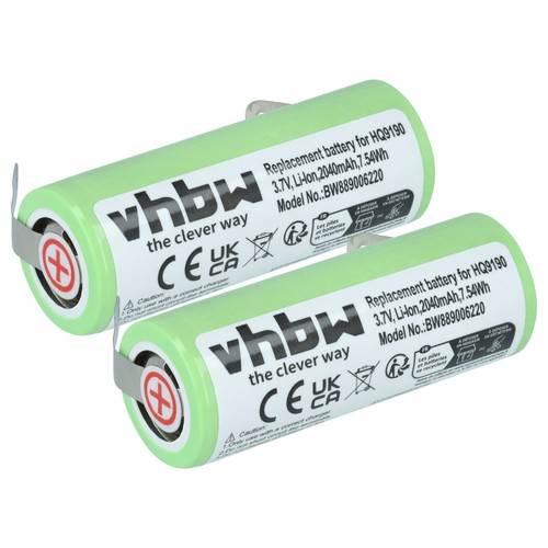 Akku für philips - 2x,