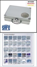 Münzkoffer-5-DM-Universal-1948-2001-SAFE-235-0-leer-&-Münztableaus-30-Modelle