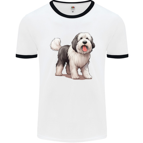 Old english sheepdog hund - old,