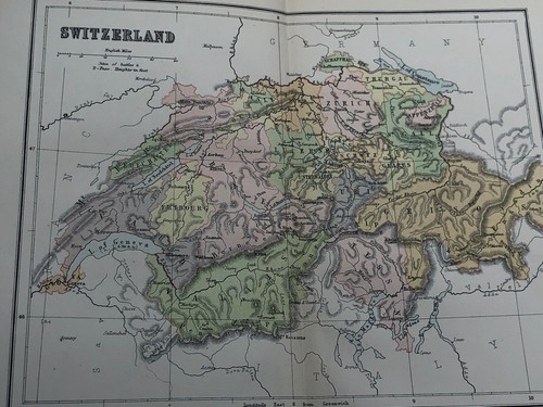 1905 karte der - der, druck