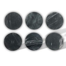 6 Untersetzer aus Marmor