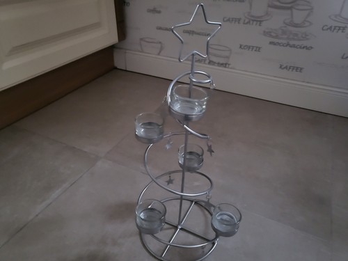 Teelichthalter pyramide - teelichthalter,