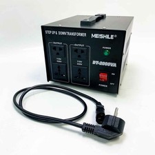 MEISHILE 2000 Watt Transformator Stromwandler Spannungswandler 220V auf 110V