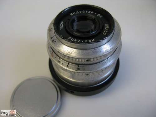 Industar objektiv 50 mit - industar,