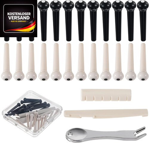 Gitarre bridge pins - set, für