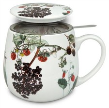 Teetasse mit sieb und - teetasse,
