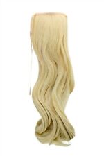 Haarteil ZOPF Hell-Blond wellig 45cm YZF-TC18-613 Band Klammer Haarverlängerung