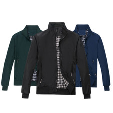 Stehkragen Vintage Jacke