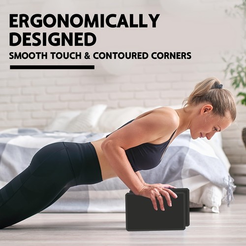 2pcs yoga blocks eva - eva, foam
