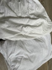 Spannbettlaken 120 x 60 Weis