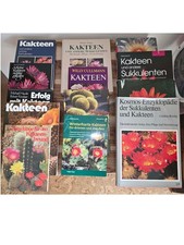 Kakteenbücher (Konvolut von 13 Stück)
