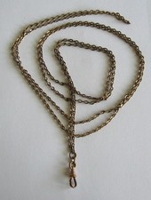 ANTIKE Lange Uhrenkette -