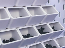 Modulares Skådis Containersystem - IKEA Skadis kompatibel Lochwand Aufbewahrungsbox