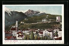 Meran, Panorama, Ansichtskarte