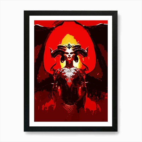 Diablo lilith kunstdruck - lilith,