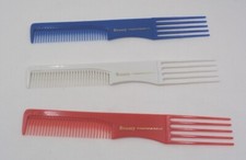 2 Stück Toupierkamm Gabelkamm