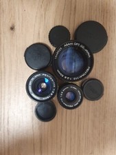 3 Objektive Pentax 110, 50/2,8