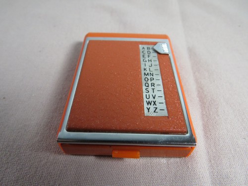 Kleines telefonregister 70er - kleines,