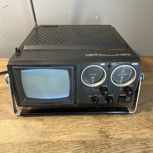 Vintage retro crown 5tv - vintage,