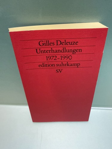 Unterhandlungen 1972 1990 - unterhandlungen:, 1972-1990