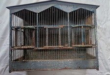 Antiker Großer Vogelkäfig Vogelbauer