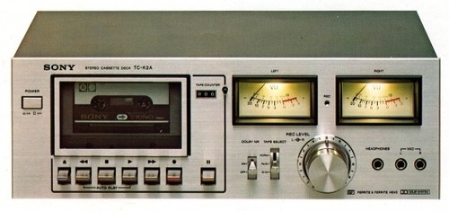 Sony tapedeck k2a - sony,